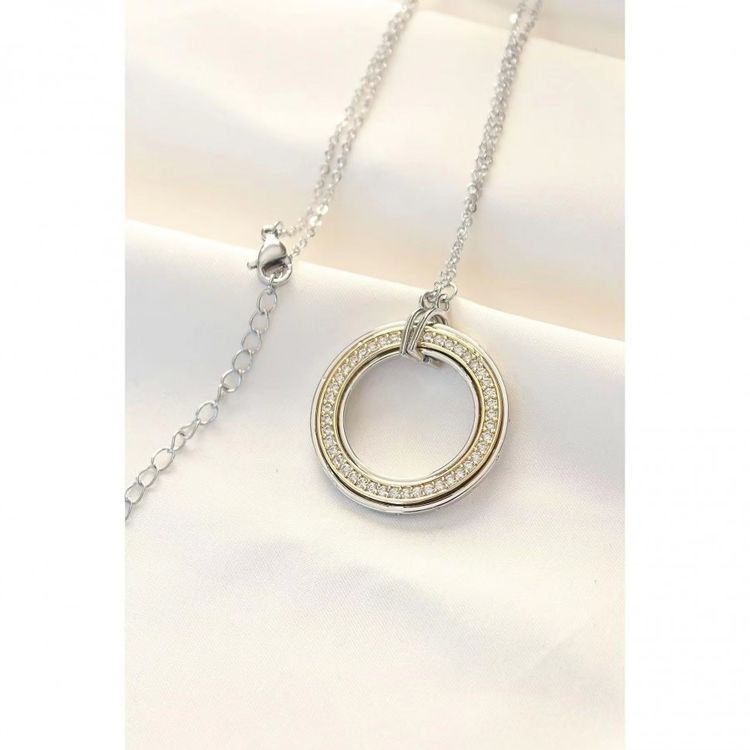 Колье медицинская сталь с напылением золотом J10851CJJ Колье медицинская сталь с напылением золотом J10851CJJ