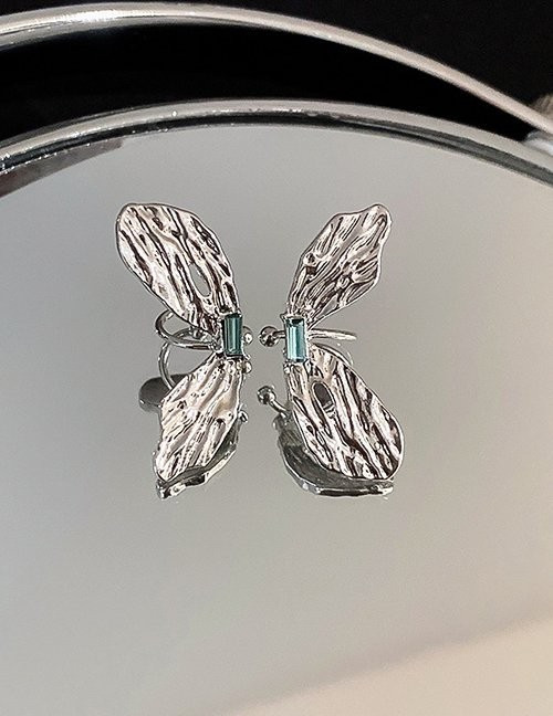 Серьги-пусеты «Крылья бабочки» Z55008