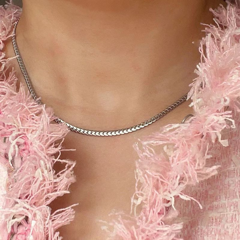 Колье из стали CJQ32619 Колье из стали CJQ32619