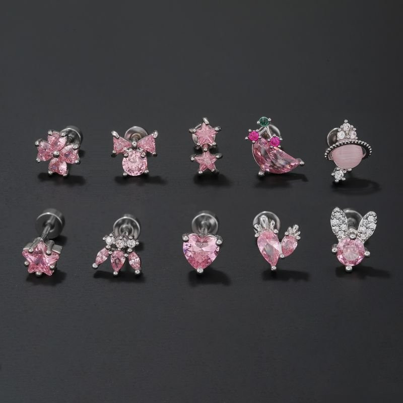 Пирсинг в уши CJE09002