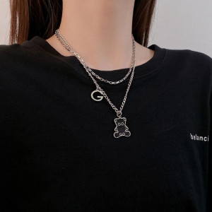 Колье из стали CJH70170