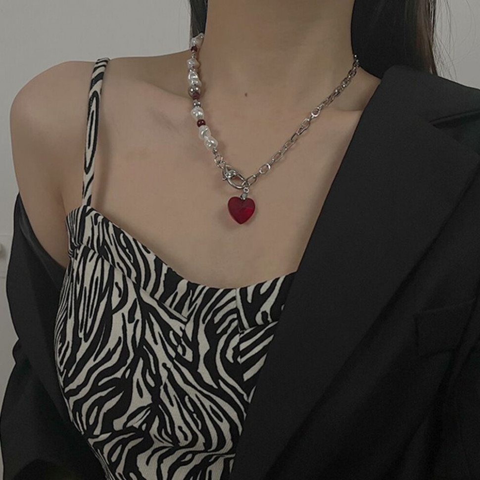 Колье из стали CJH56268