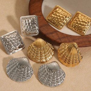 Серьги сталь CJM50557 Серьги сталь CJM50557