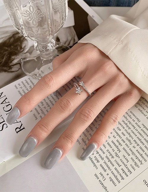 Кольцо с двумя перекрещенными кристаллами L82205 Кольцо с двумя перекрещенными кристаллами L82205