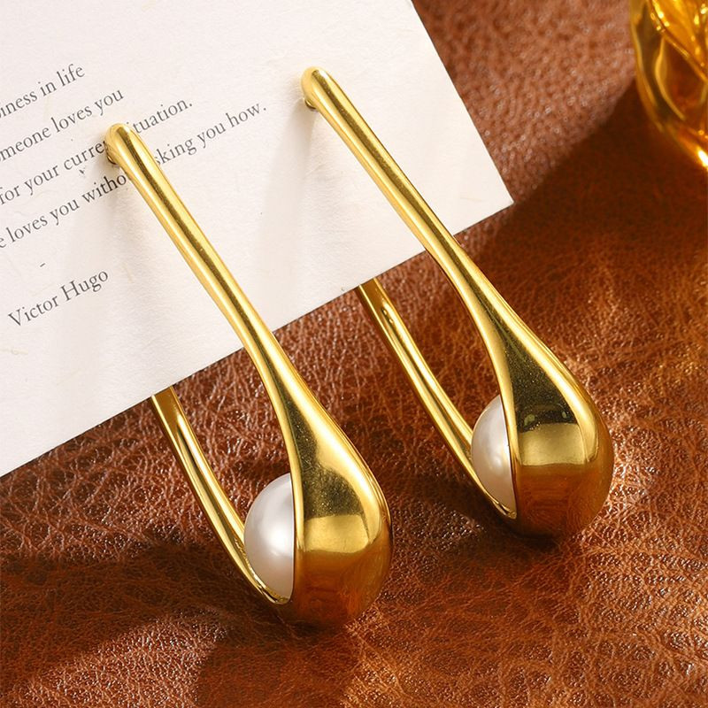 Серьги сталь CJT20477