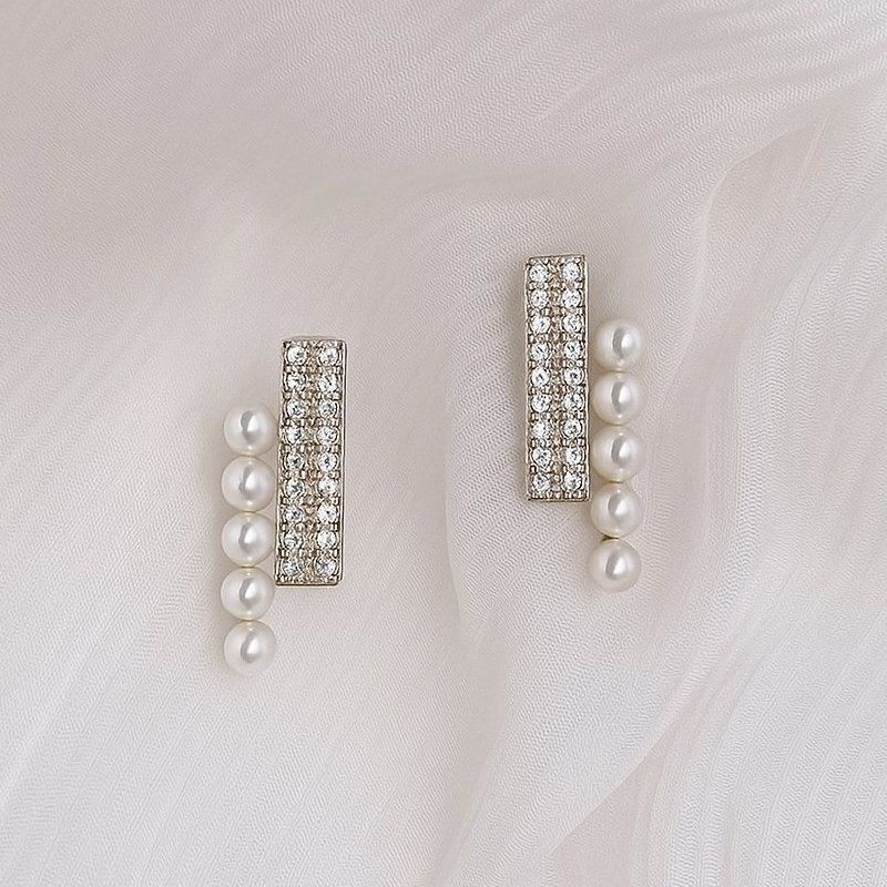 Серьги ювелирный сплав жемчуг 1J12310CJJ