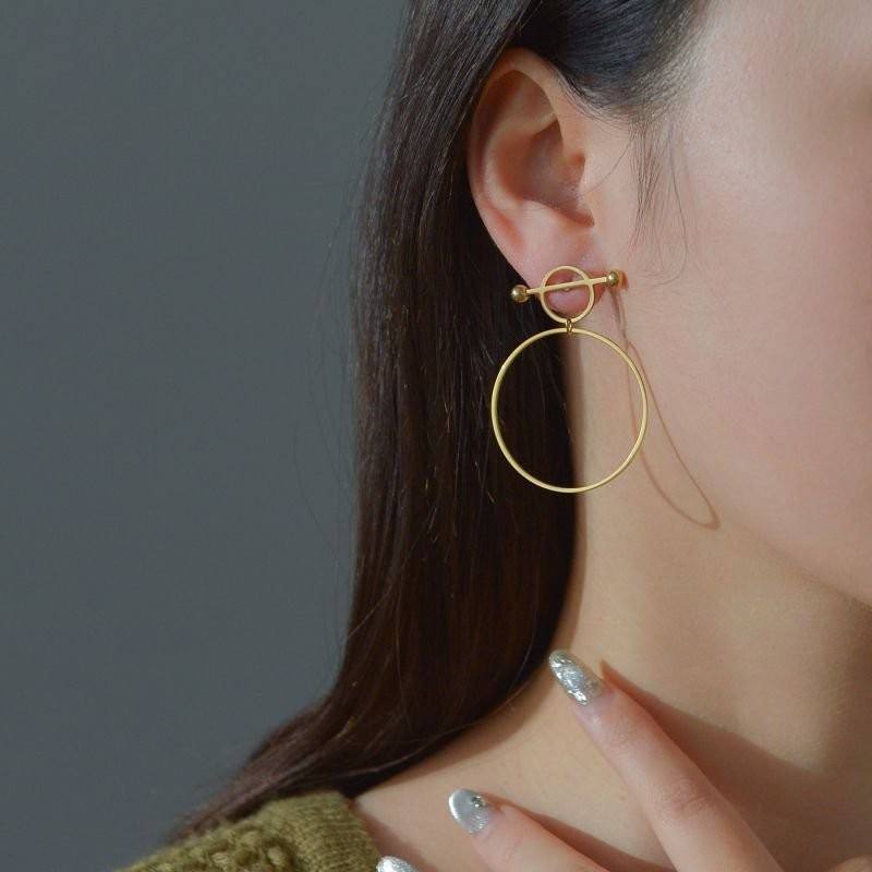 Серьги сталь CJC62959 Серьги сталь CJC62959