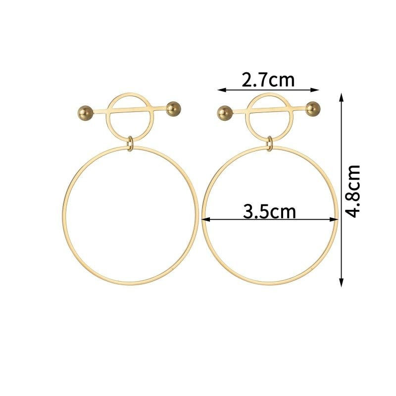 Серьги сталь CJC62959 Серьги сталь CJC62959