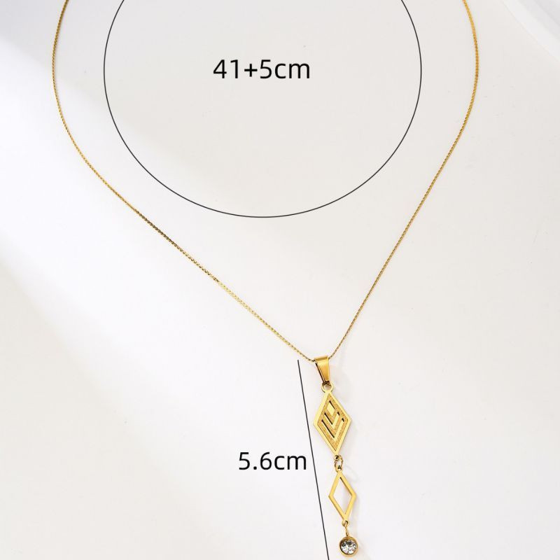 Колье из стали CJP98516