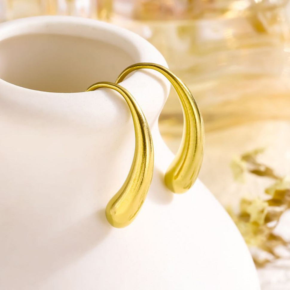 Серьги сталь CJH15097 Серьги сталь CJH15097