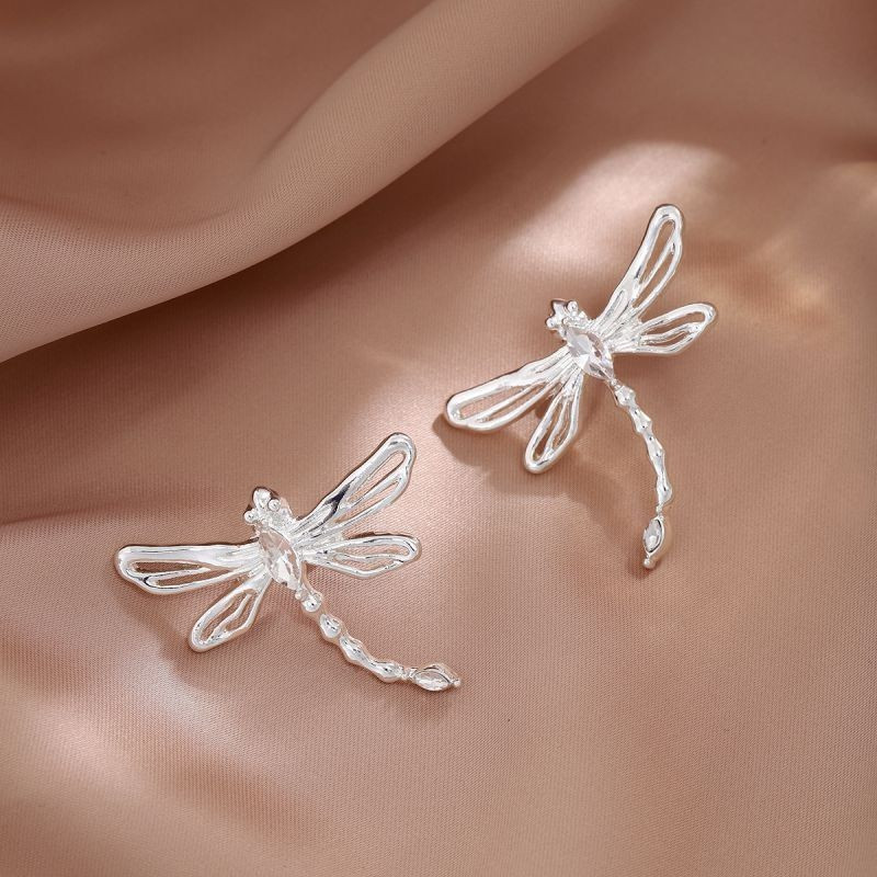 Серьги-гвоздики Стрекозы CJG33148