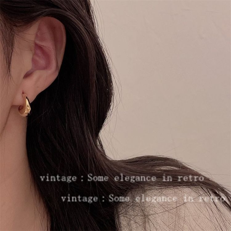 Серьги-кольца с мягким изгибом J10674CJJ