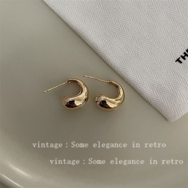 Серьги медь с напылением золотом J10674CJJ Серьги медь с напылением золотом J10674CJJ