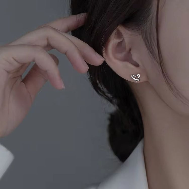 Серьги ювелирный сплав с серебряным гвоздиком J10597CJJ Серьги ювелирный сплав с серебряным гвоздиком J10597CJJ