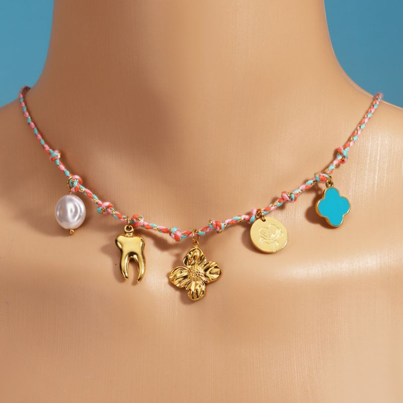 Колье из стали CJR57386 Колье из стали CJR57386