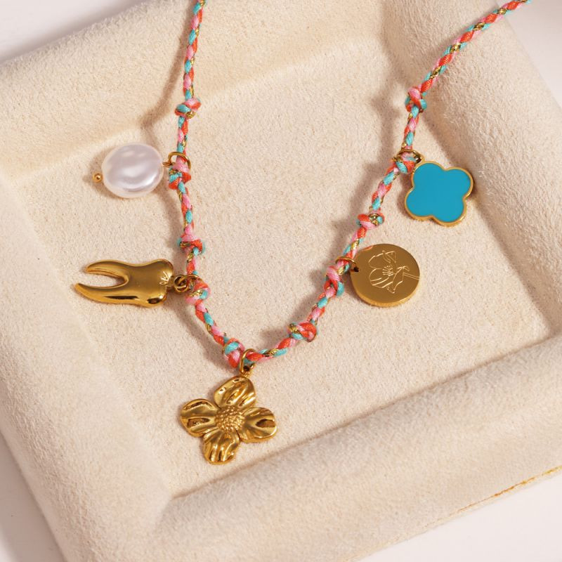 Колье из стали CJR57386 Колье из стали CJR57386