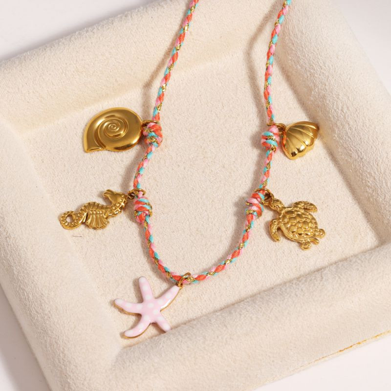 Колье из стали CJR57386 Колье из стали CJR57386