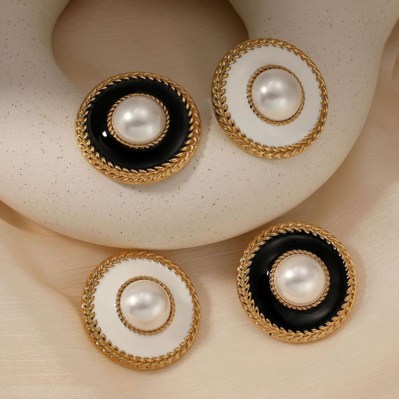 Серьги сталь CJQ00730