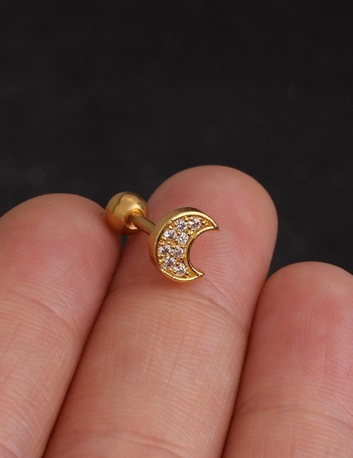 Стальные серьги P37522