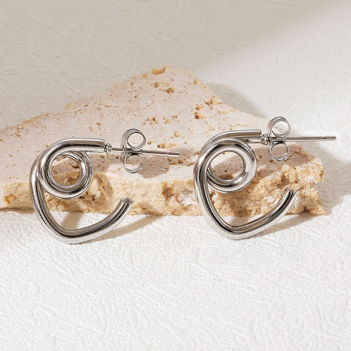 Серьги сталь CJM68538 Серьги сталь CJM68538