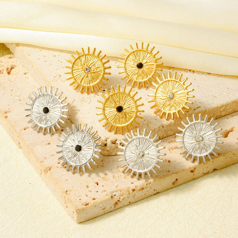 Серьги сталь CJR68552