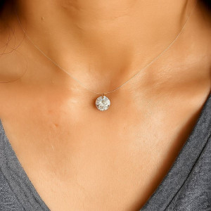 Колье с кристаллом J11449CJJ