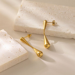 Серьги Висячие Спирали тонкие CJL30338 Серьги Висячие Спирали тонкие CJL30338