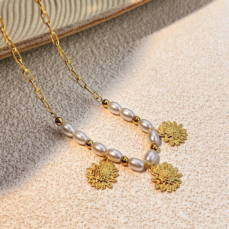 Колье из стали CJM18966