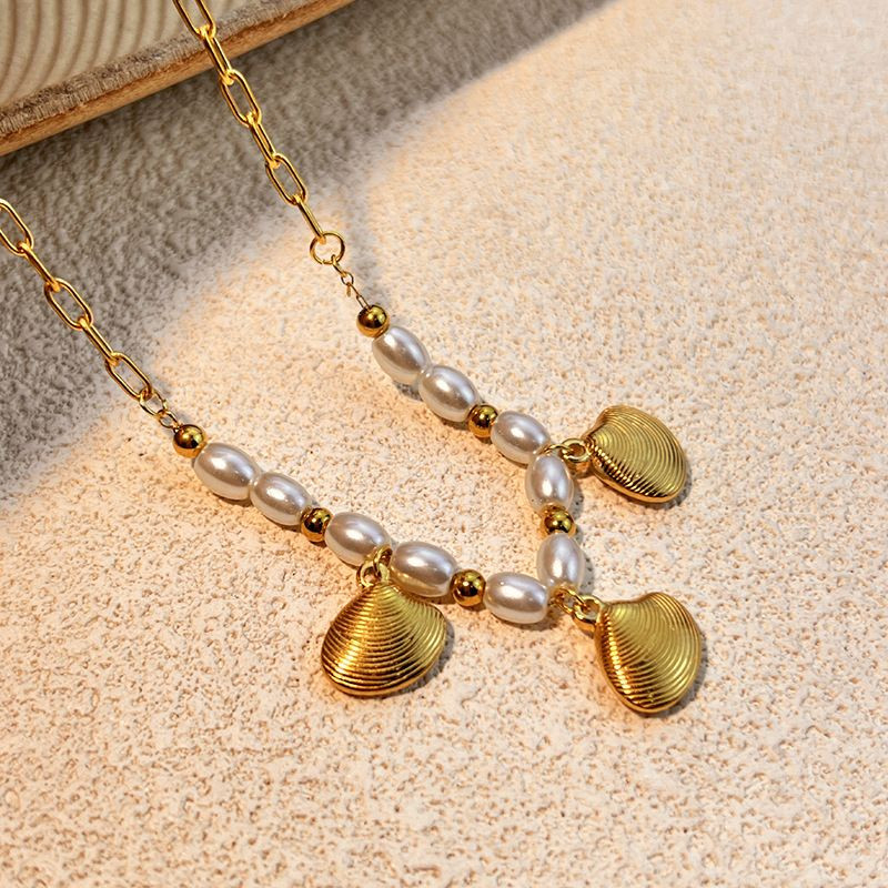 Колье из стали CJM18966