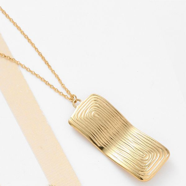 Колье из стали CJL47061