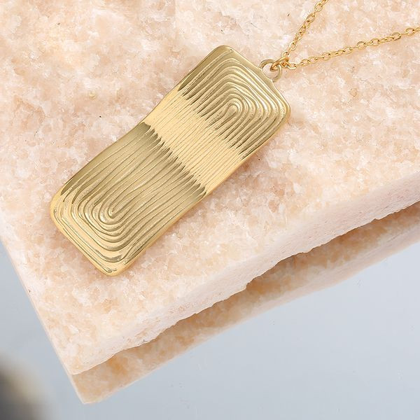 Колье из стали CJL47061