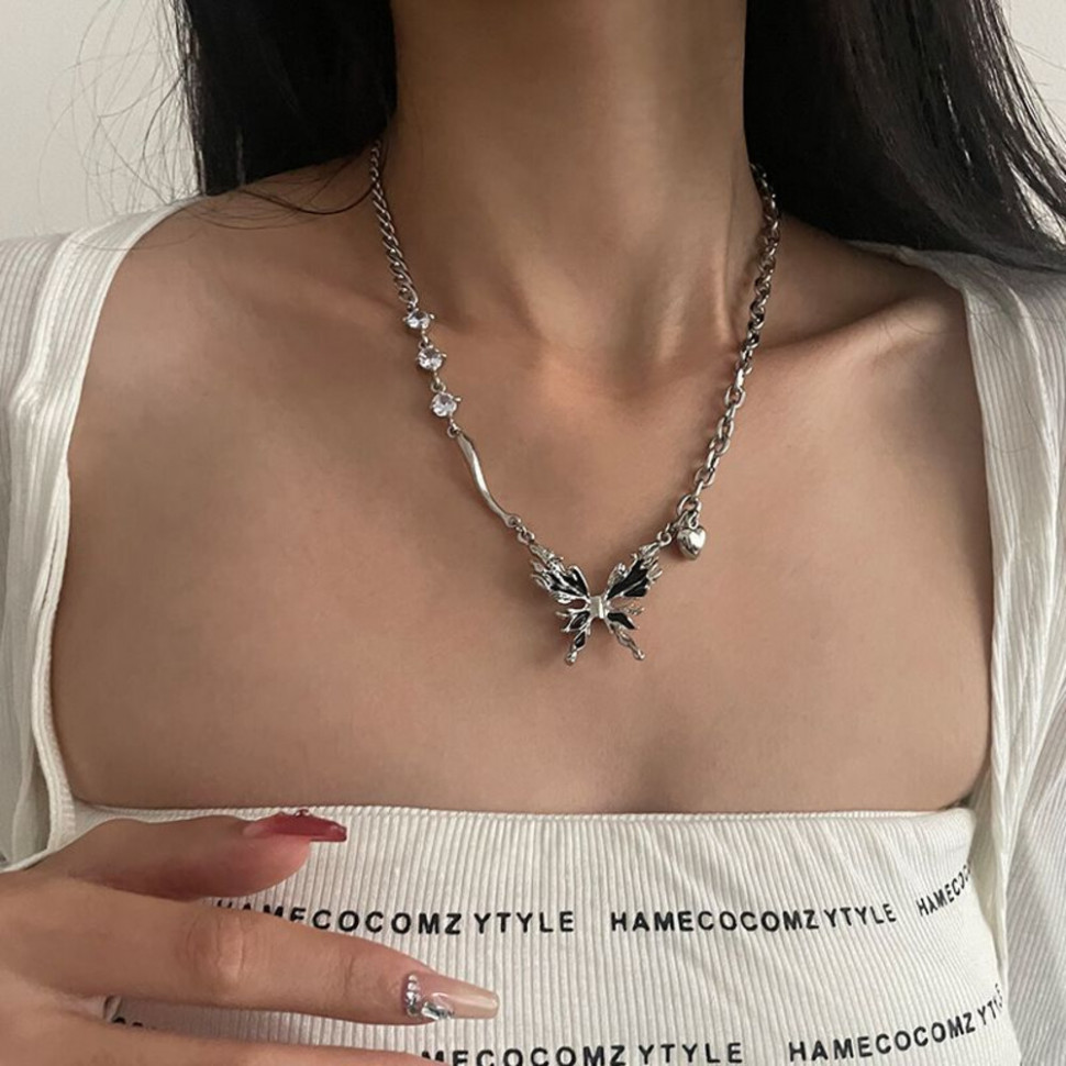 Колье из стали CJH56226