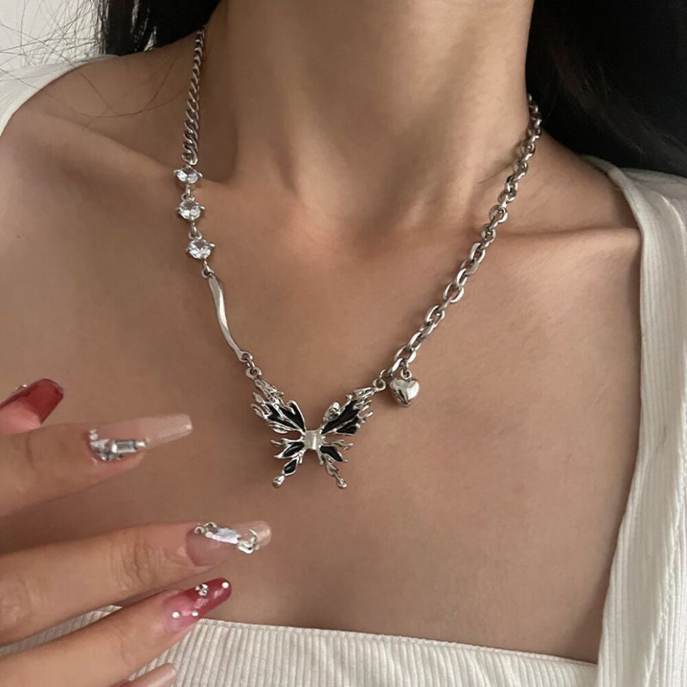 Колье из стали CJH56226