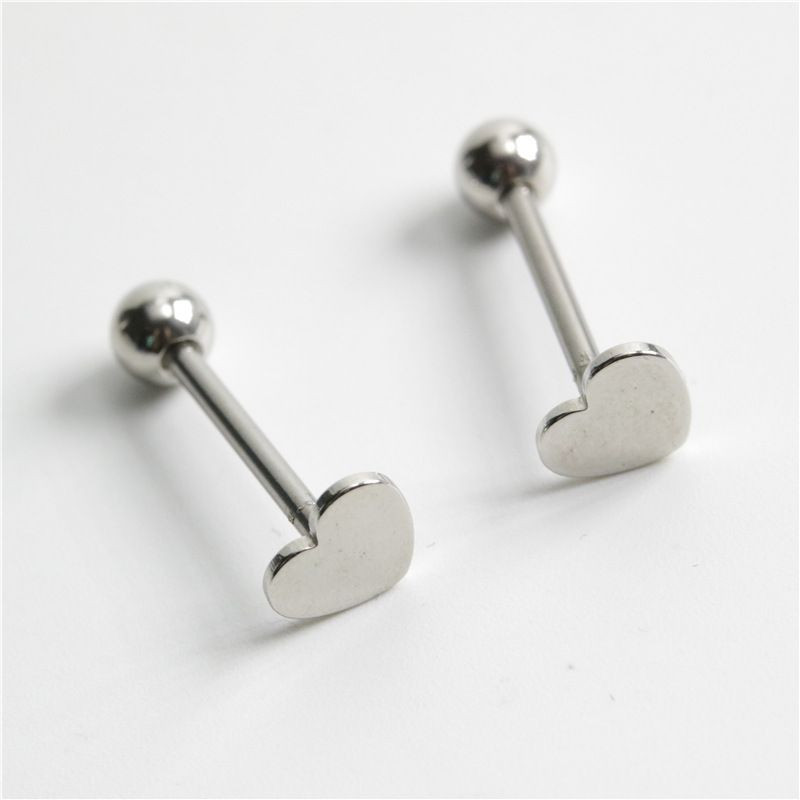 Пирсинг медицинская сталь сердце J11618CJJ Пирсинг медицинская сталь сердце J11618CJJ