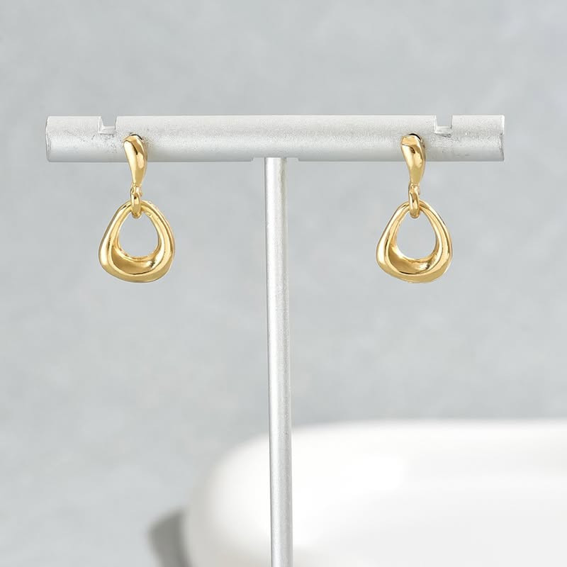 Серьги медь с напылением золотом J11596CJJ Серьги медь с напылением золотом J11596CJJ