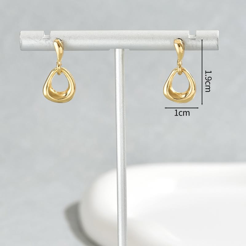 Серьги медь с напылением золотом J11596CJJ Серьги медь с напылением золотом J11596CJJ