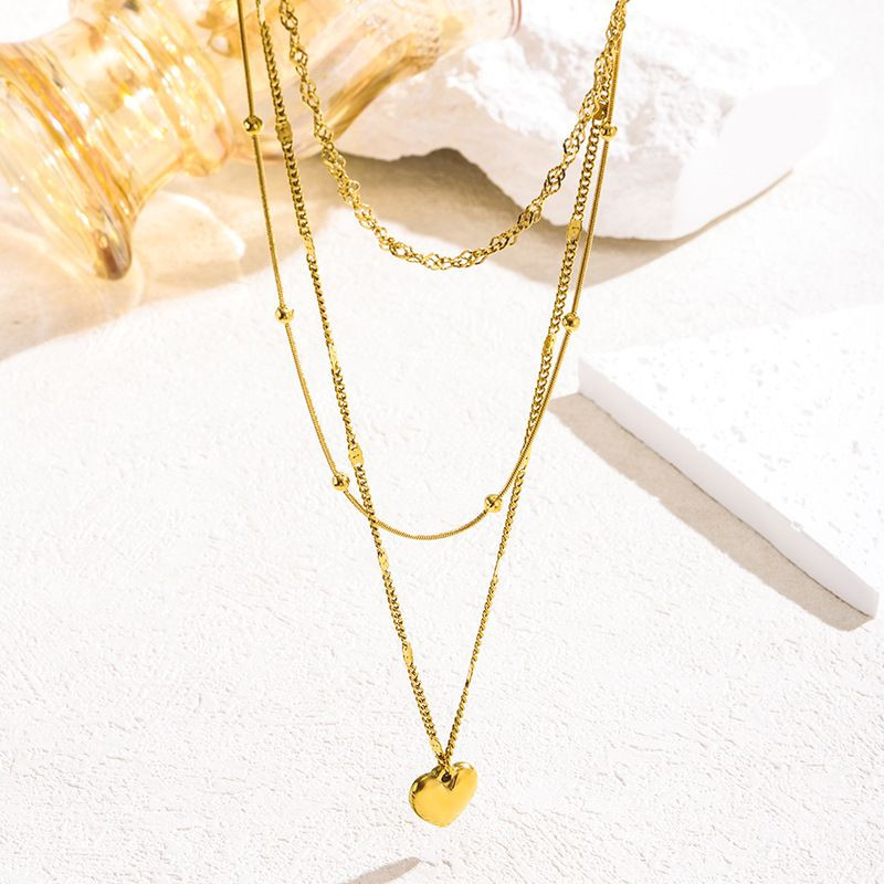 Колье из стали CJN32035