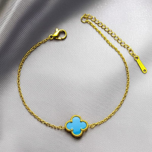 Браслет-нить с голубым клевером 1J12030CJJ