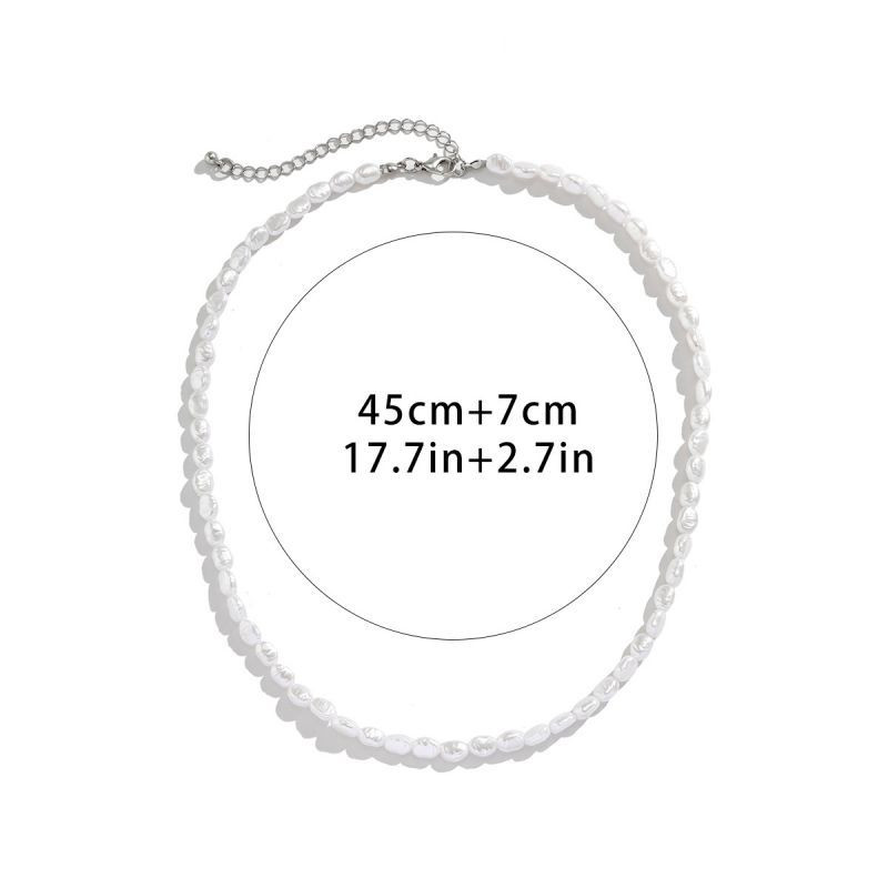 Бусы из сияющего жемчуга с деликатными перламутровыми переливами CJH90787