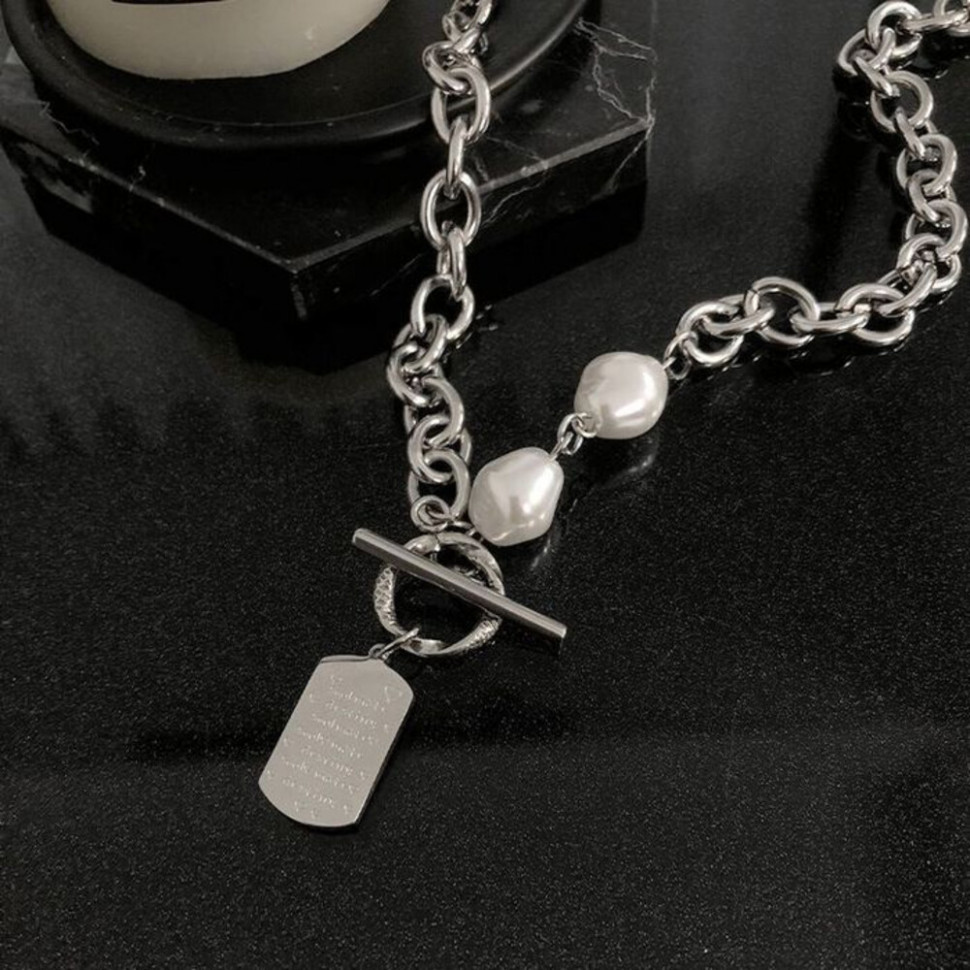 Колье из стали CJH67723