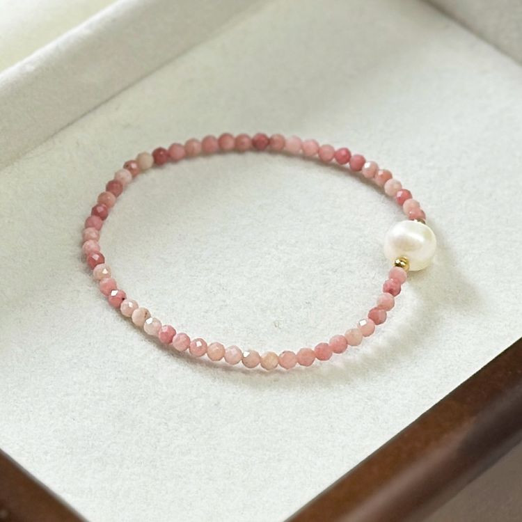 Браслет лаконичные бусины с крупной жемчужиной J10770CJJ Браслет лаконичные бусины с крупной жемчужиной J10770CJJ