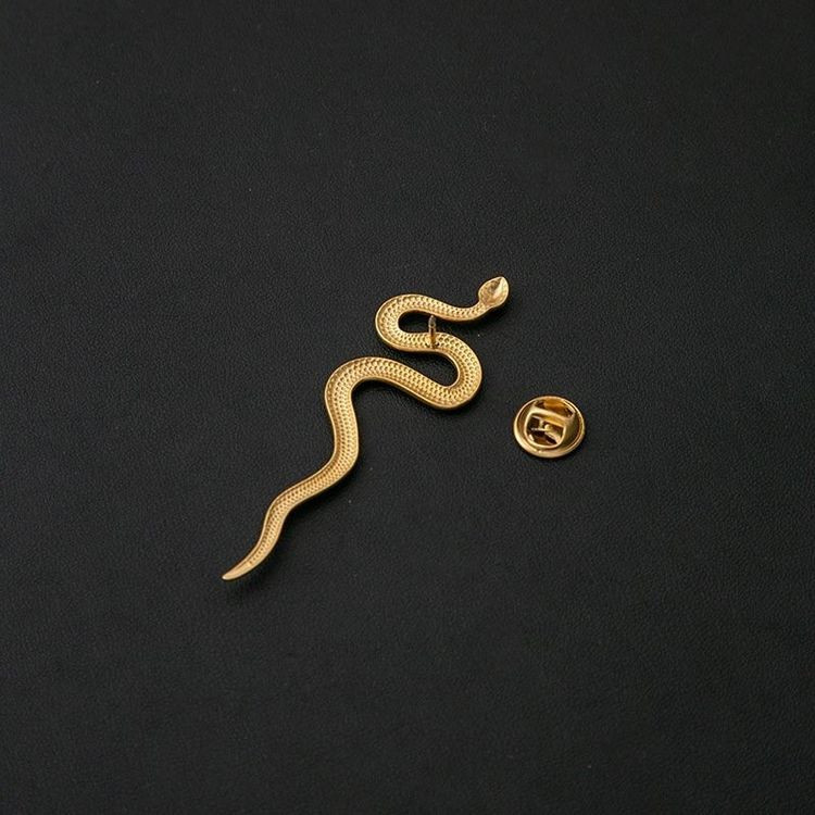 Брошь Медицинская сталь с напылением золотом J11082CJJ Брошь Медицинская сталь с напылением золотом J11082CJJ