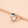 Сет из 6 серебристых колец с различными фигурами 1J11860-1CJJ