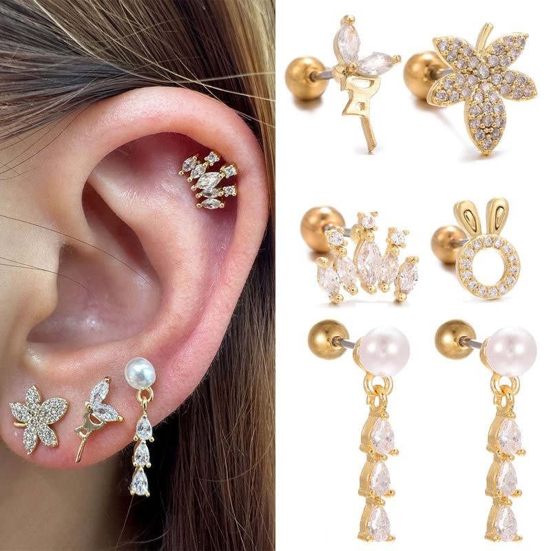 Пирсинг в уши M87415 Пирсинг в уши M87415