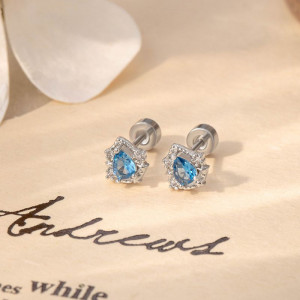 Серьги сталь CJL23428