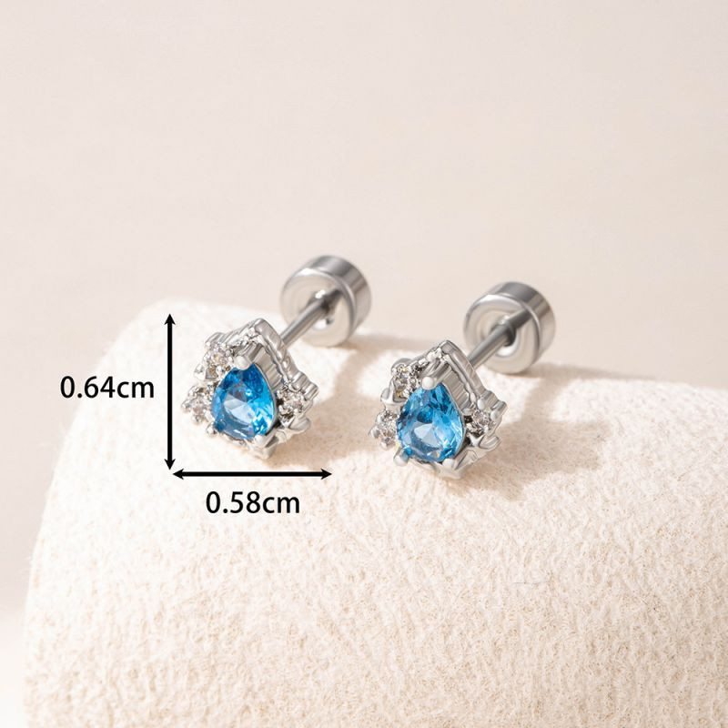 Серьги сталь CJL23428 Серьги сталь CJL23428