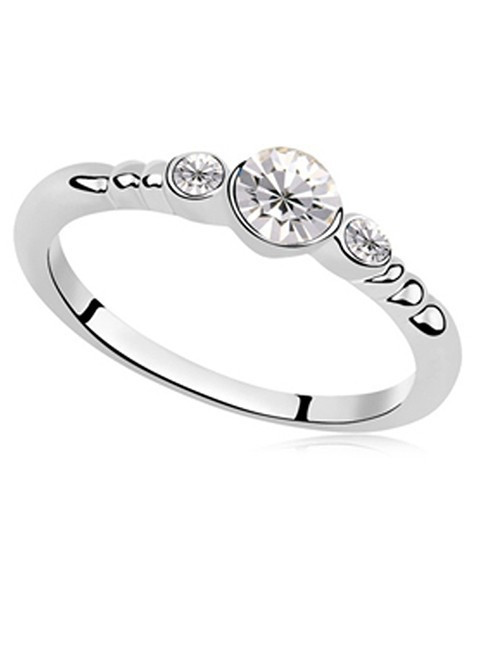 Кольцо дорожка с тремя синими камнями G47039