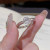 Серебряное кольцо с цирконом CJZ48965