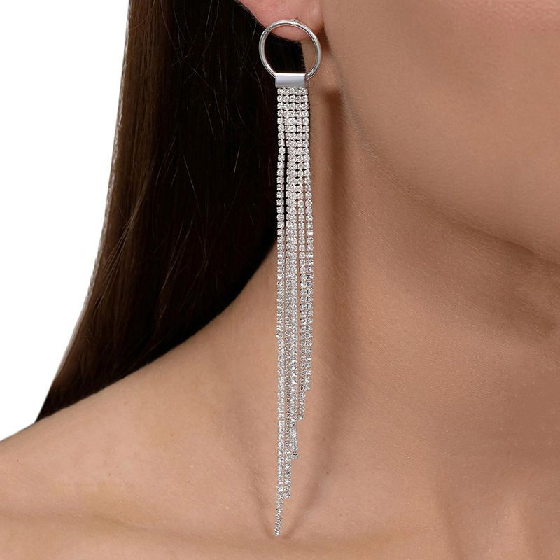 Длинные серьги-цепочки J10025CJJ