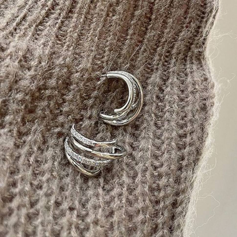 Ювелирные серьги CJJ25714 Ювелирные серьги CJJ25714